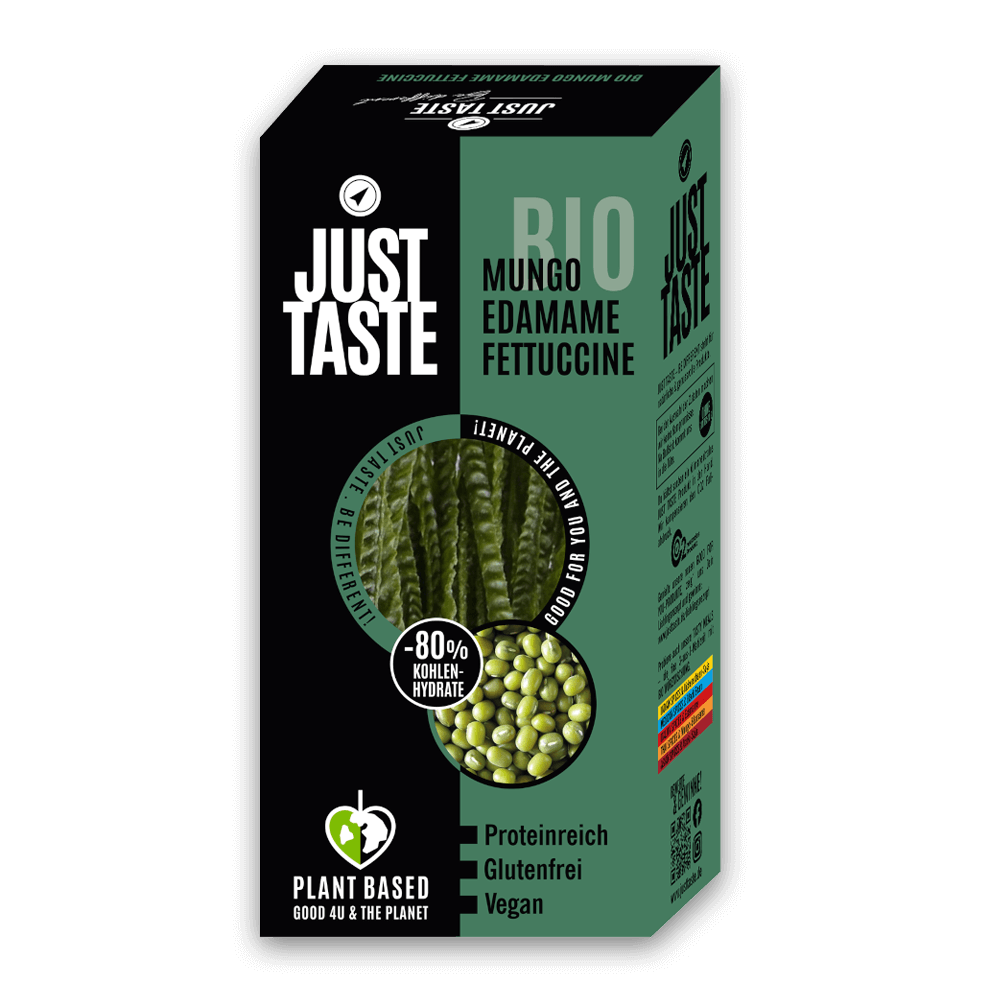Just Taste Mungo Edamame Fettuccine 250g