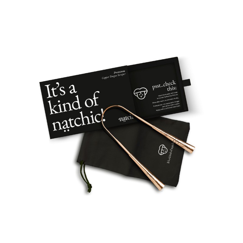 natch Kupfer Zungenschaber