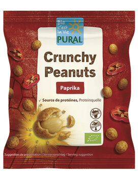 Pural Crunchy Peanuts Paprika 110g