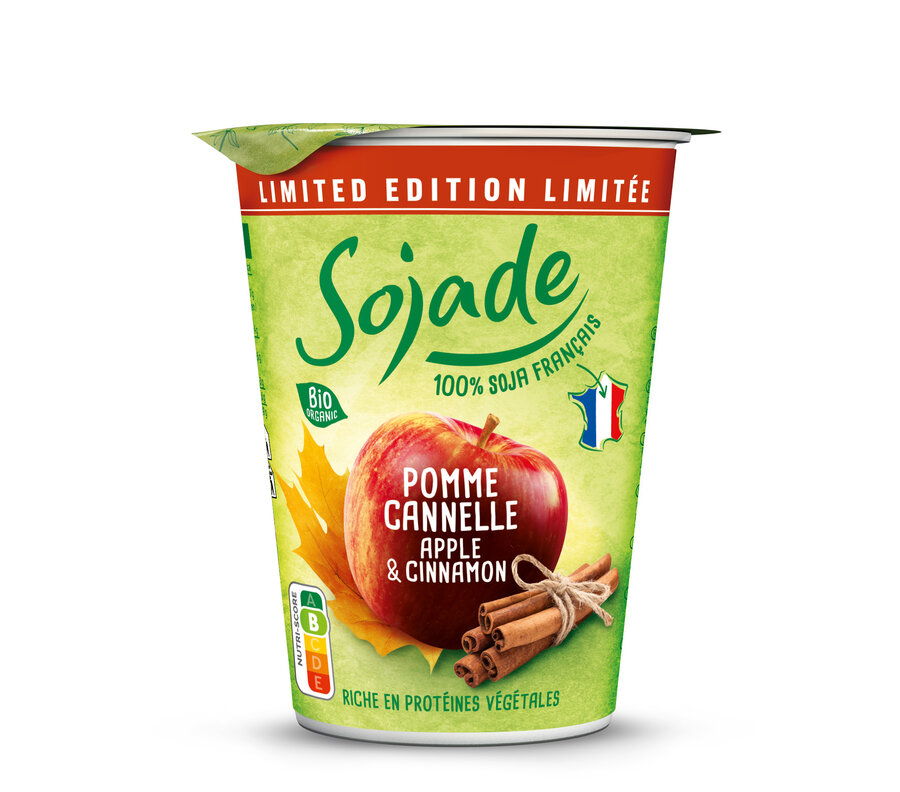 Sojade vegane Joghurtalternative Apfel Zimt 400g