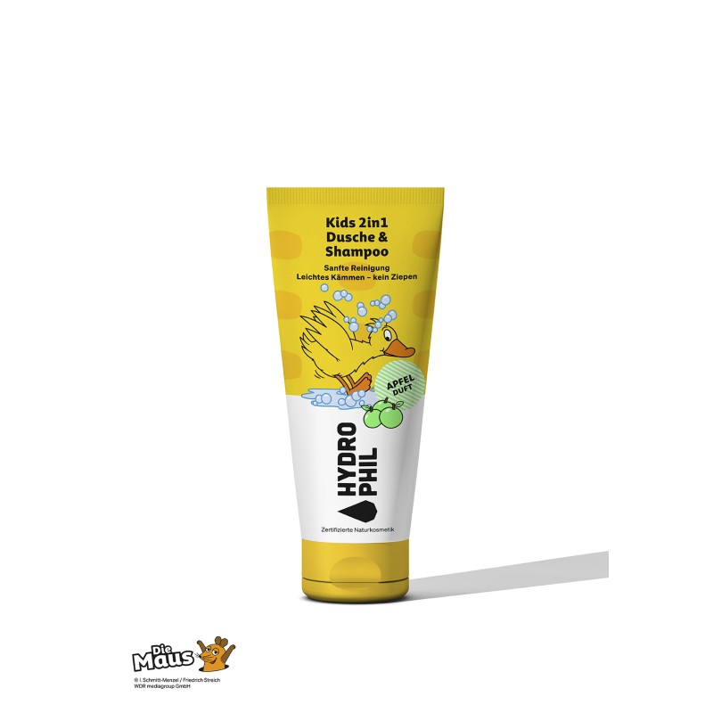 Hydrophil Kids 2in1 Dusche & Shampoo Apfelduft 200ml