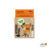 Hydrophil Kids Feste Seife Shampoo & Dusche Apfelduft 60g