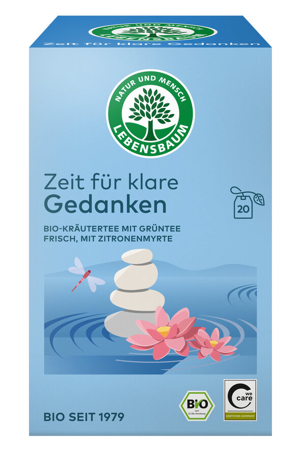 Lebensbaum Zeit für klare Gedanken Kräutertee 20x2g