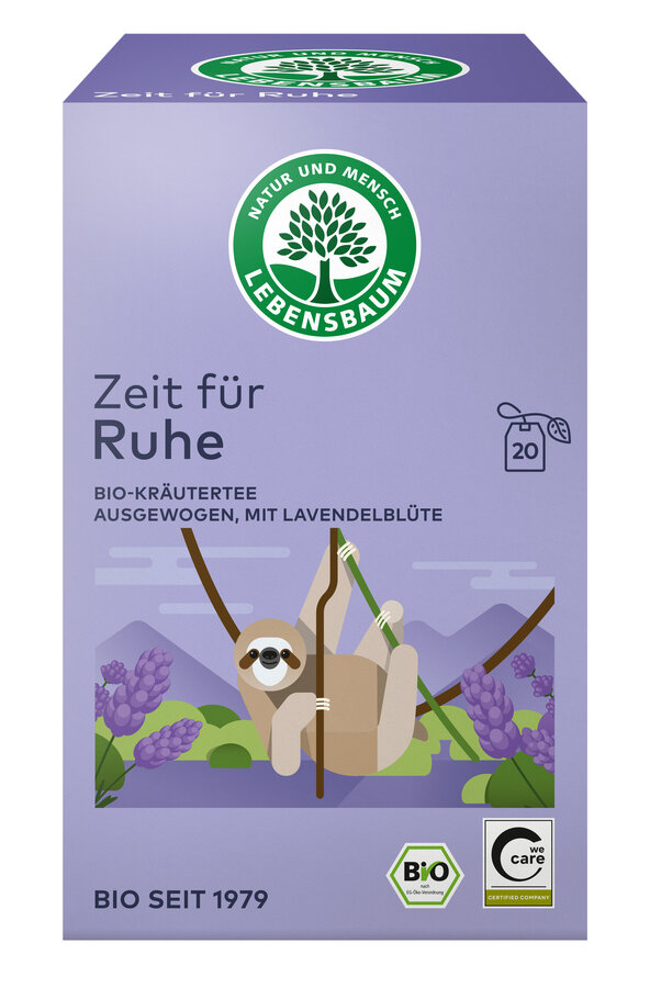Lebensbaum Zeit für Ruhe Bio Kräutertee 20×1.5g