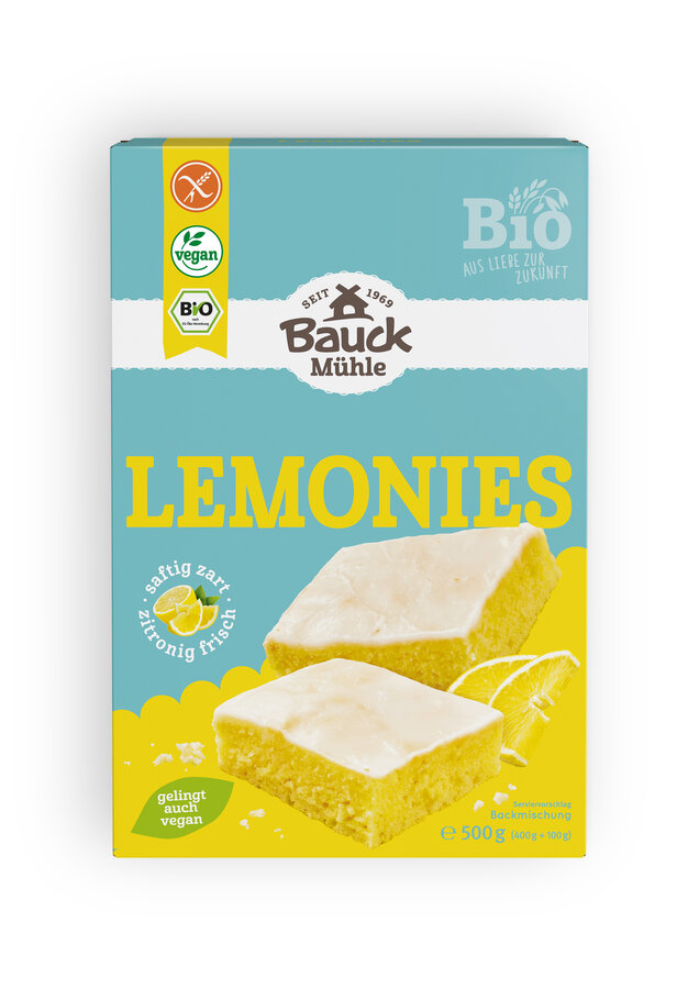 Bauck Mühle Lemonies Backmischung 500g