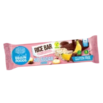 Brain Foods Rice Bar Banana & Chocolate 18g