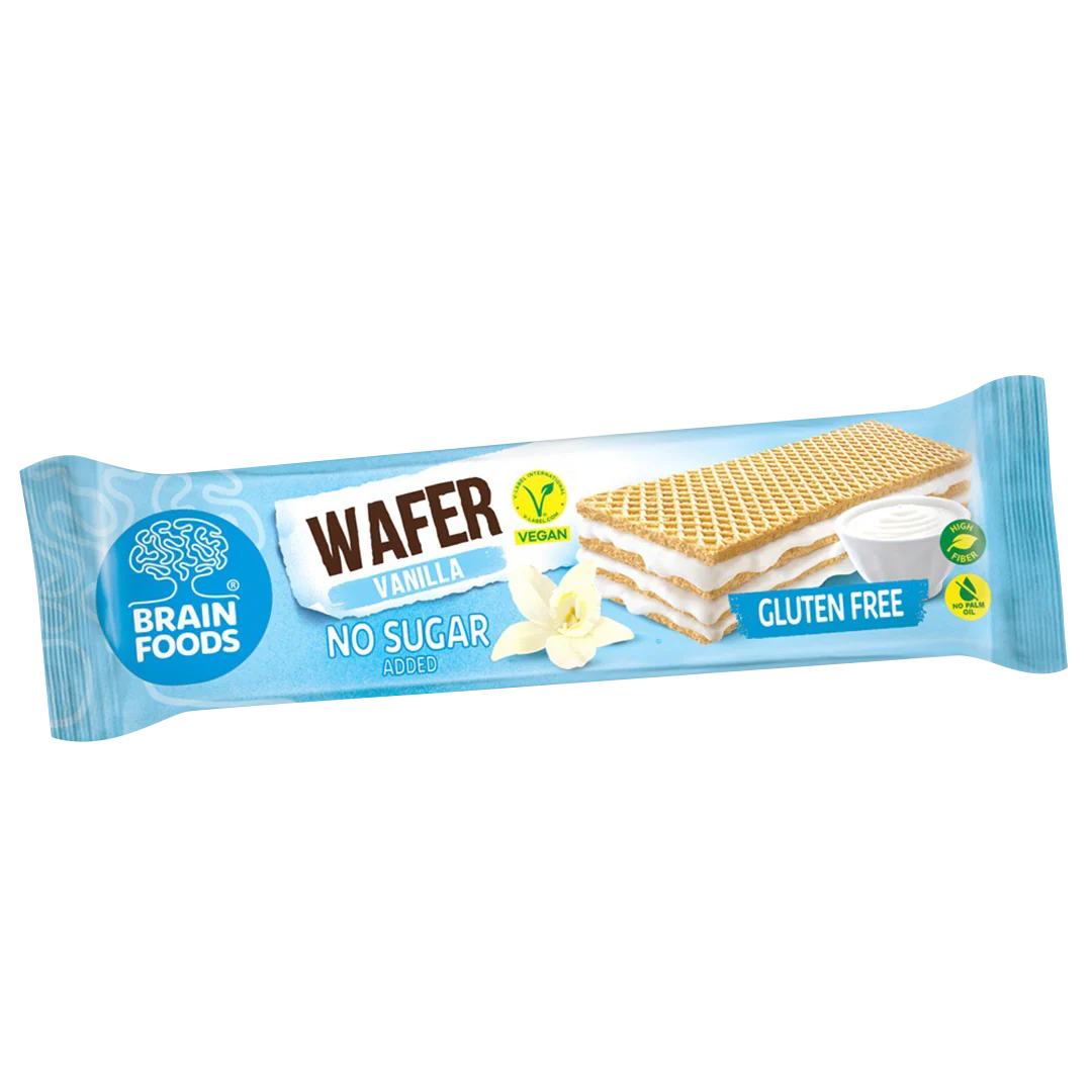Brain Foods Wafer Vanilla 30g