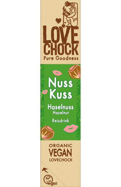 Lovechock Nuss Kuss 40g