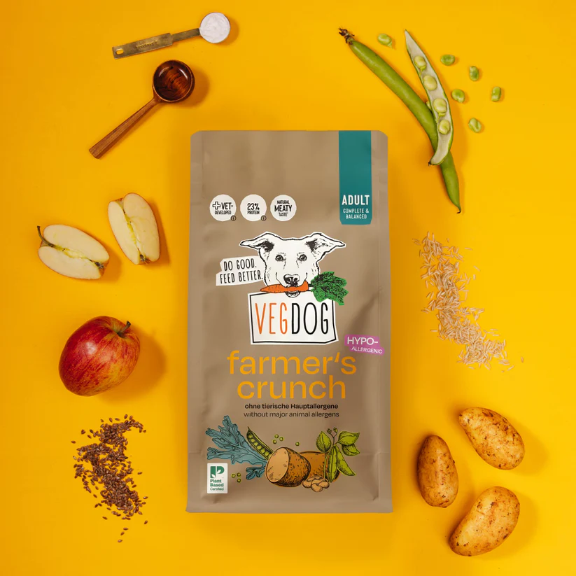 VegDog-VeganesHundefutter-FarmersCrunch VegDog-VeganesHundefutter-FarmersCrunch