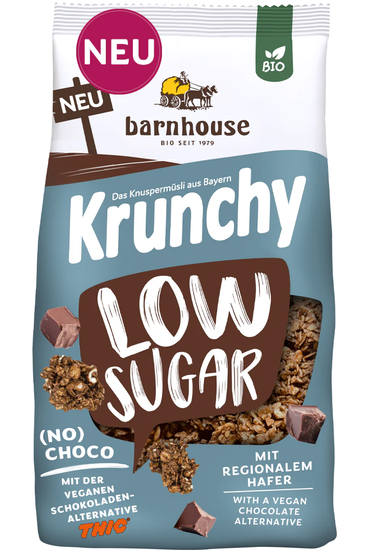 Barnhouse Krunchy Low Sugar (No) Choco Knuspermüesli 375g