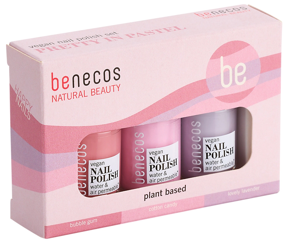 Benecos Nagellack Geschenkset Pretty in Pastel 3x5ml