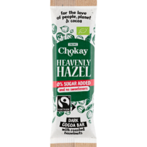 Chokay Heavenly Hazel Zartbitterriegel mit gerösteten Haselnüssen 30g