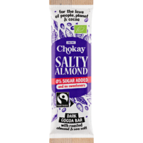 Chokay Salty Almond Zartbitterriegel 30g