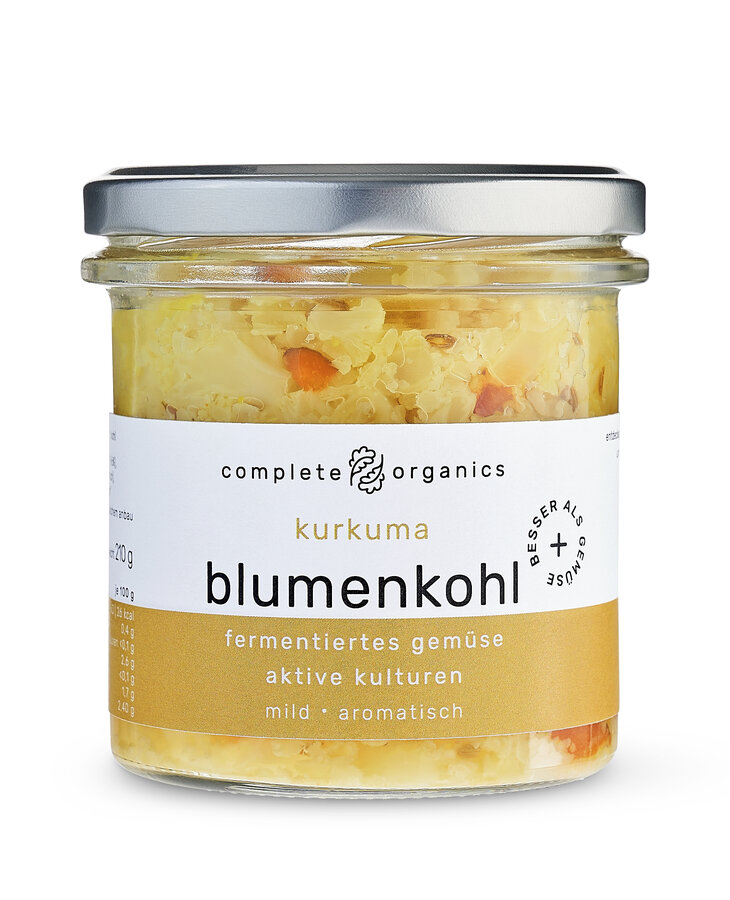 Complete Organics Kurkuma Blumenkohl 230g