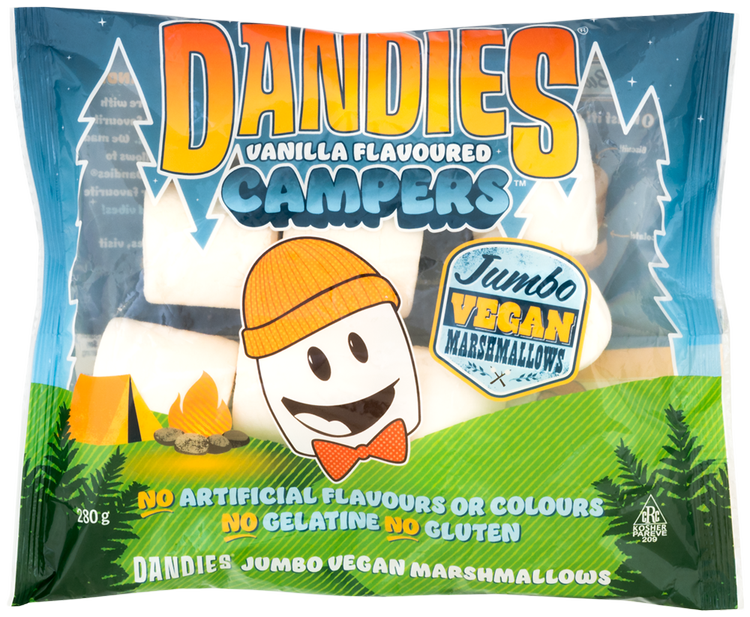 Dandies Campers Jumbo Marshmallows 280g