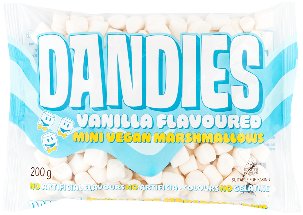 Dandies Mini Marshmallows Vanilla 200g