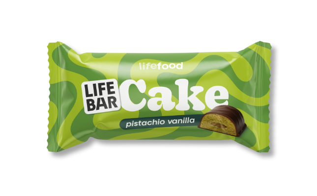 Lifebar Cake Pistachio Vanilla 35g
