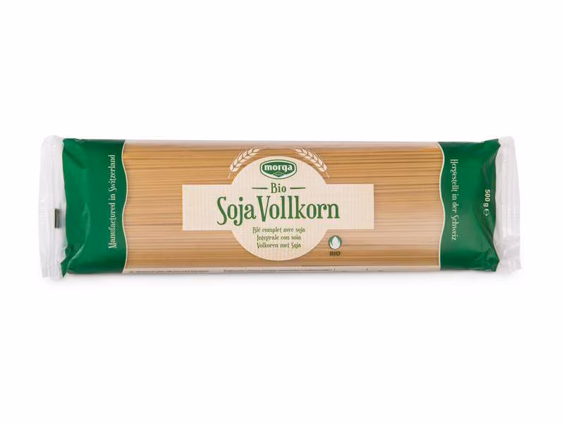 Morga Bio Soja Vollkorn Spaghetti 500g
