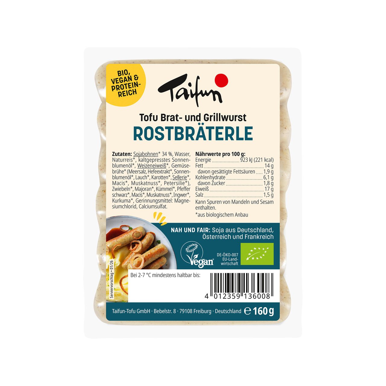 Taifun Rostbräterle 160g