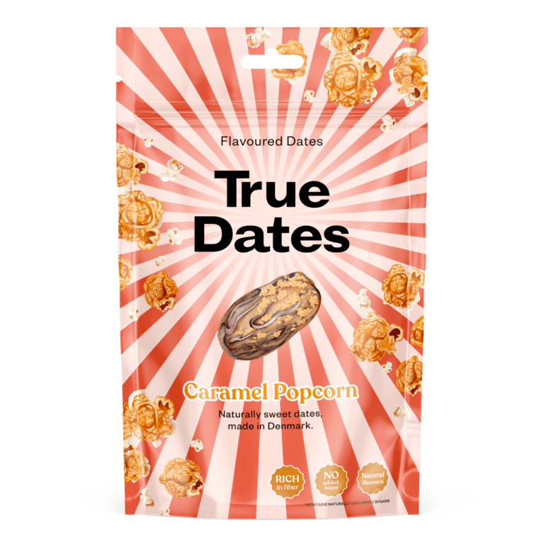 True Dates Caramel Popcorn 100g