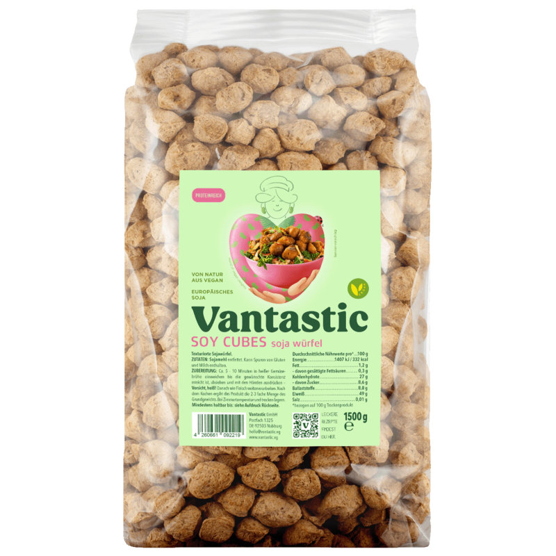 Vantastic Foods Soja Würfel 1.5kg