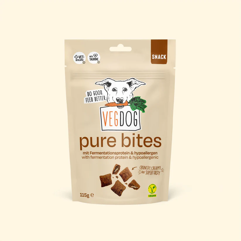 VegDog Pure Bites 115g