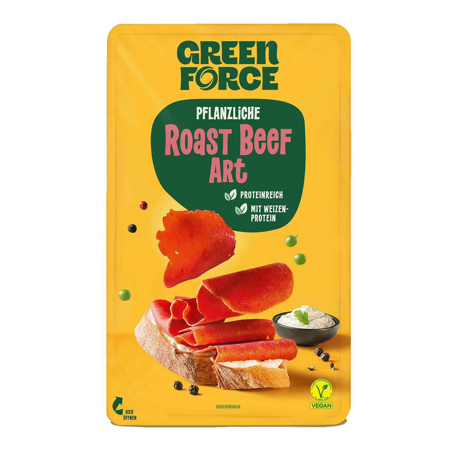 Greenforce Vegane Roast Beef Art 70g