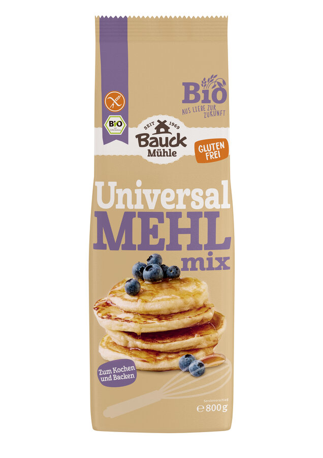 Bauck Universal Mehl Mix Glutenfrei 800g