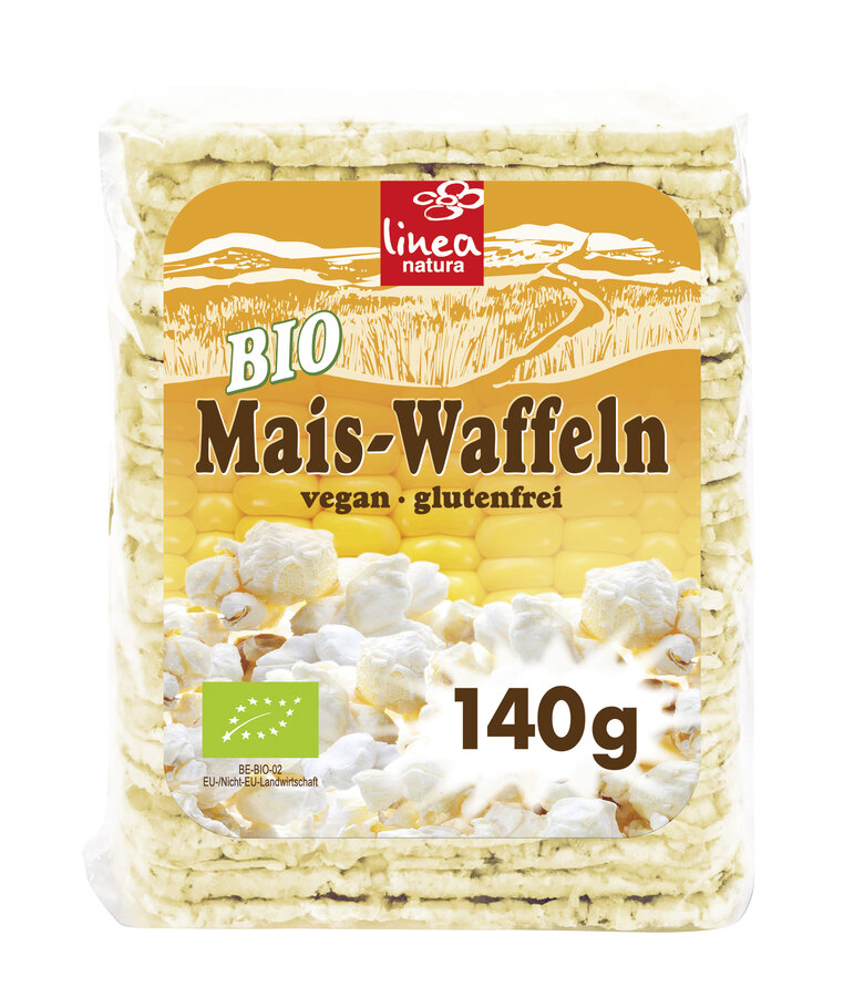 Linea Natura Bio Mais-Waffeln 140g