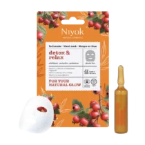 Niyok Tuchmaske Detox & Relax