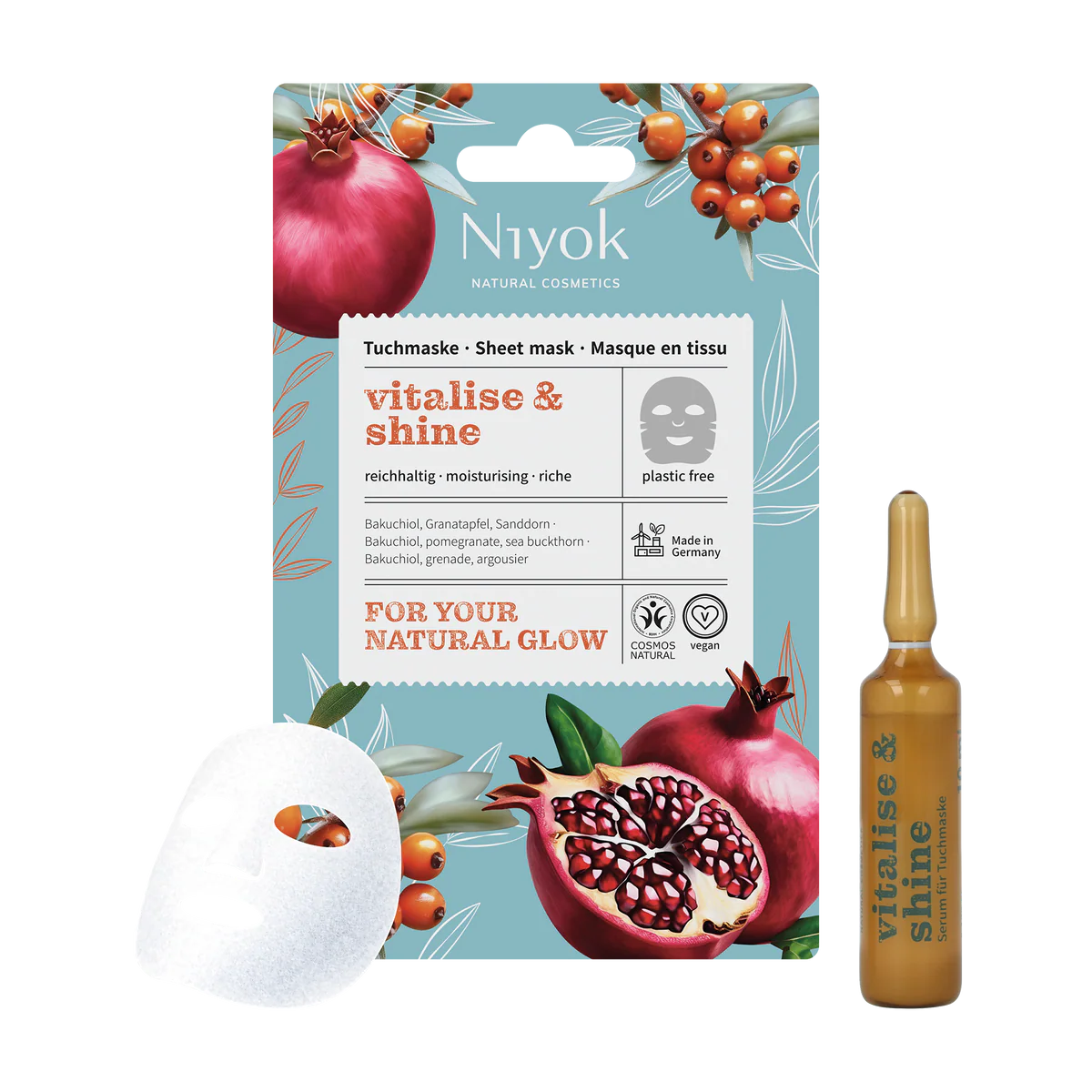 Niyok Tuchmaske Vitalise & Shine