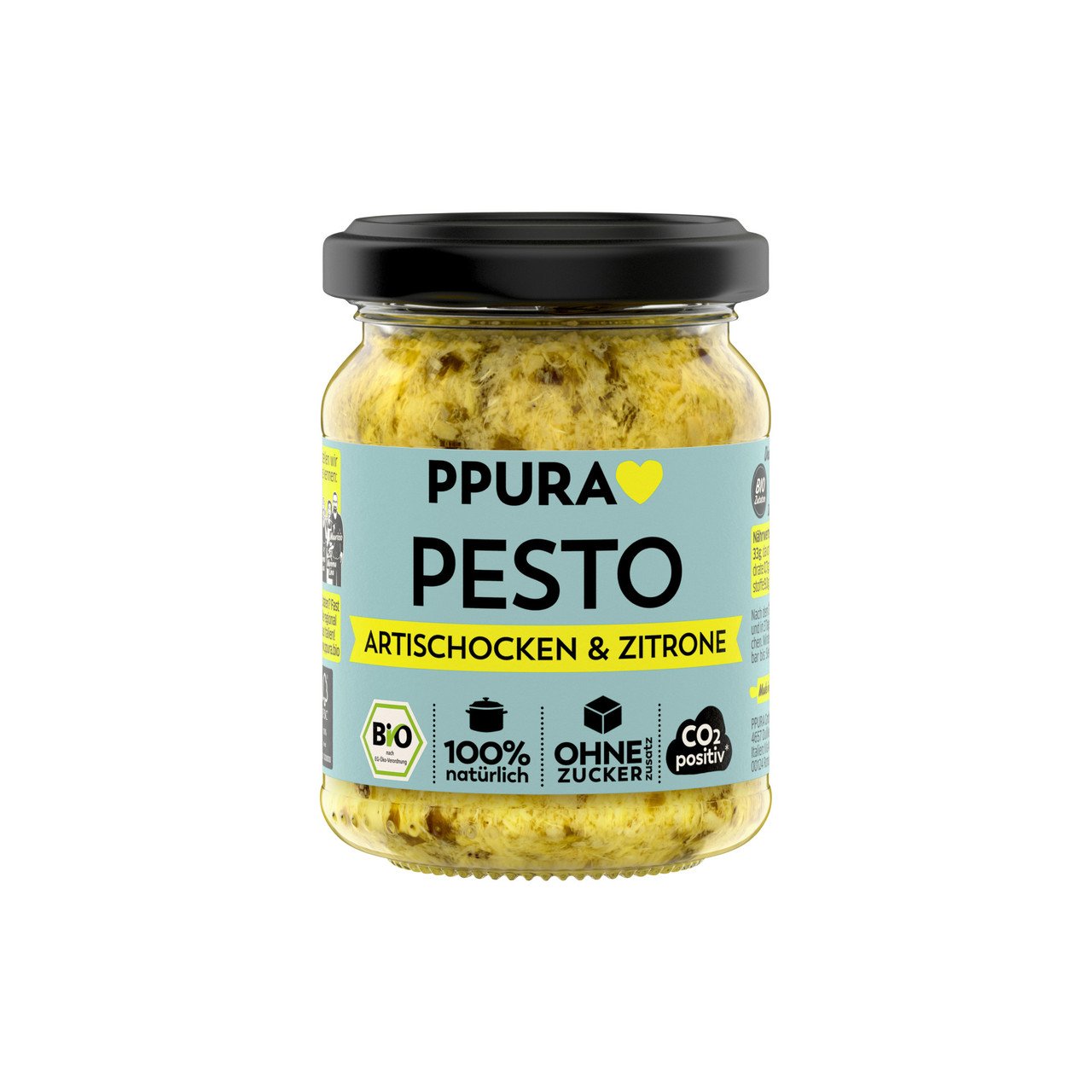 PPURA Pesto Artischocken & Zitronen 120g
