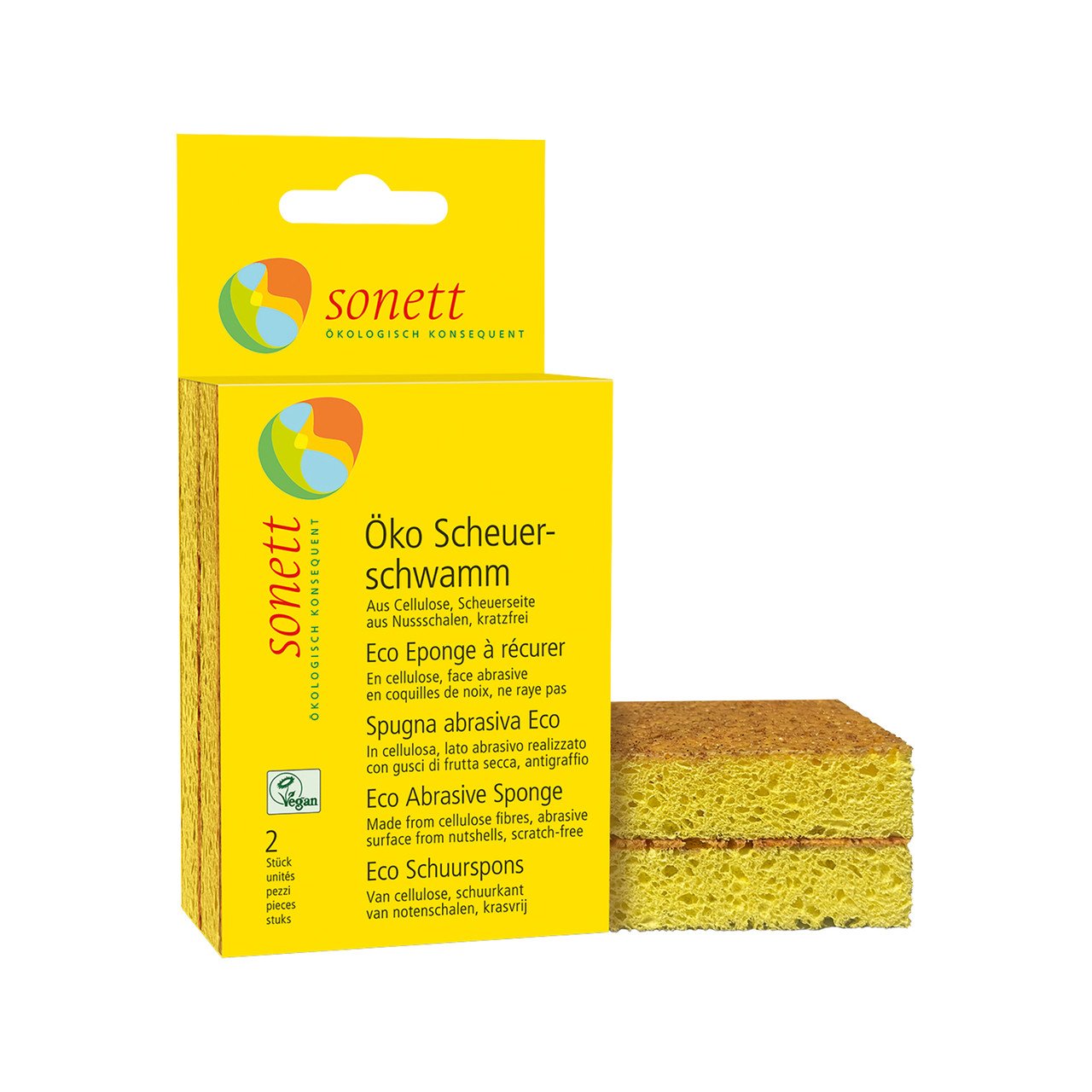 Sonett Öko Scheuerschwamm 2 Stück