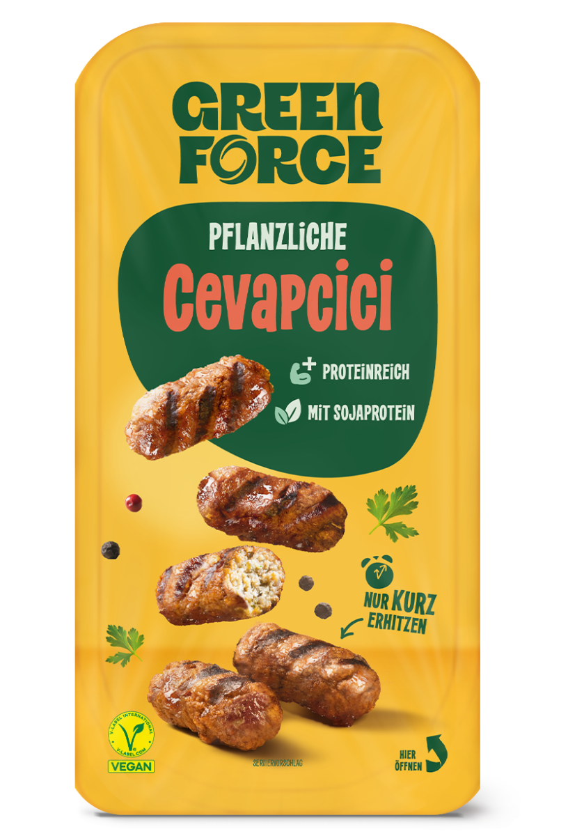 Greenforce Vegane Cevapcici 180g