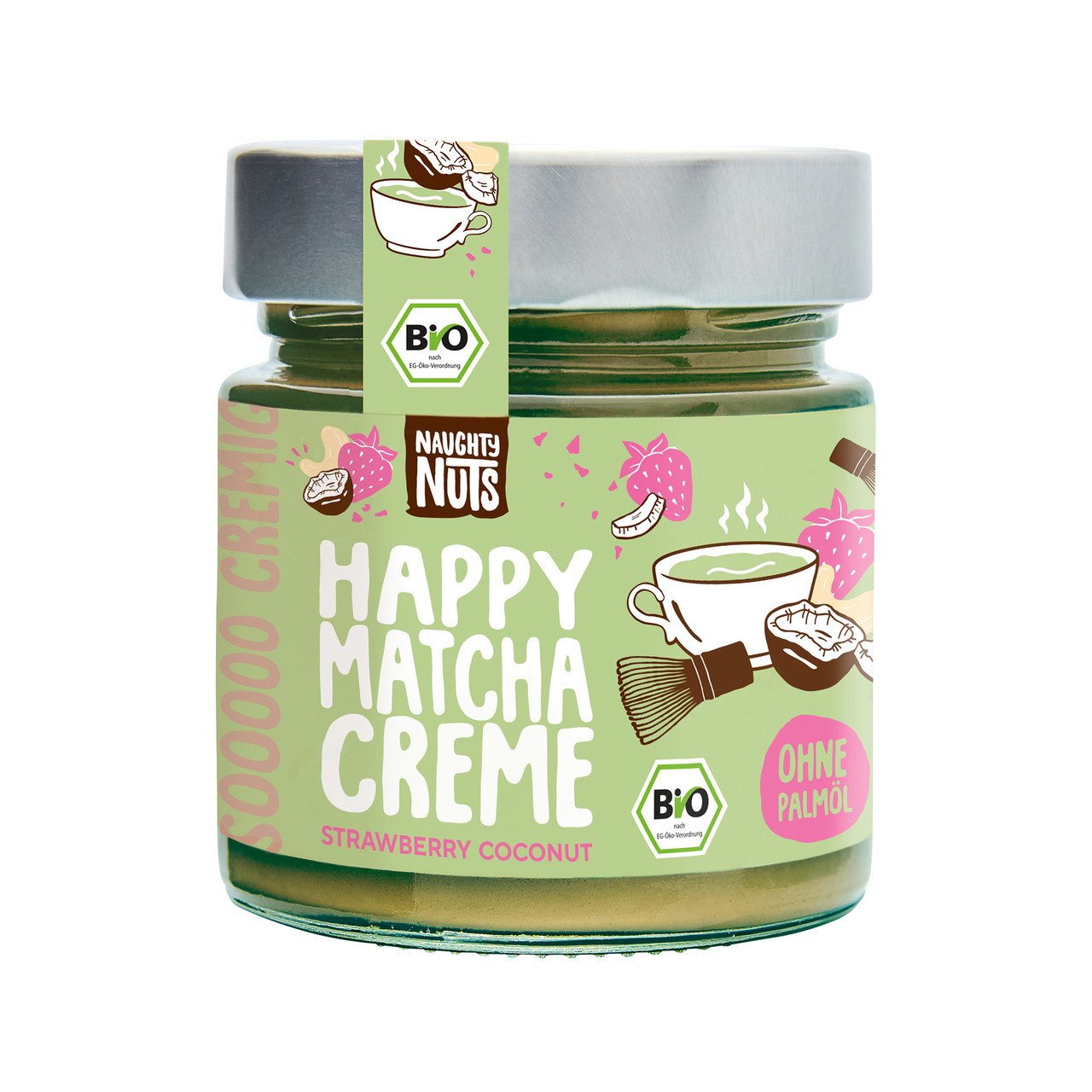 Naughty Nuts Happy Matcha Creme 250g
