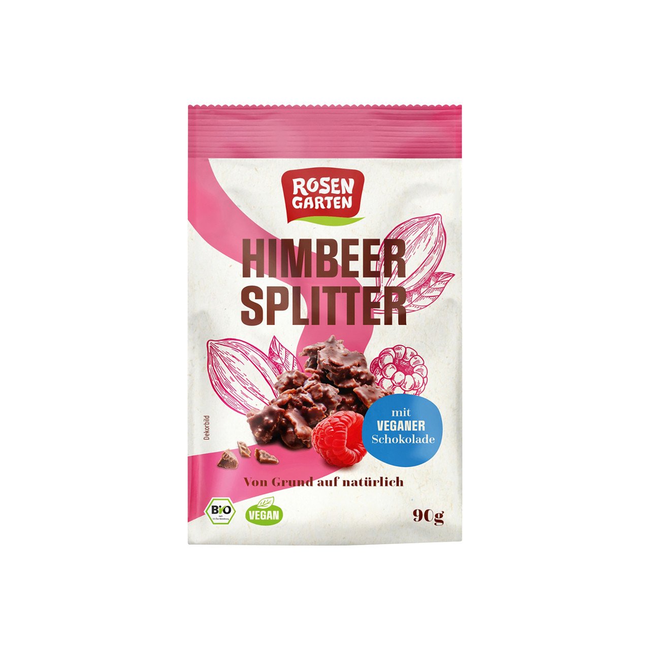 Rosengarten Himbeersplitter 90g