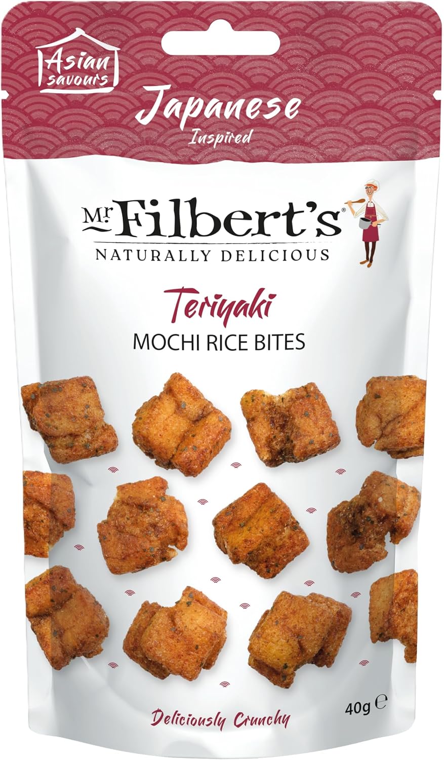 Mr. Filbert’s Teriyaki Mochi Rice Bites 40g