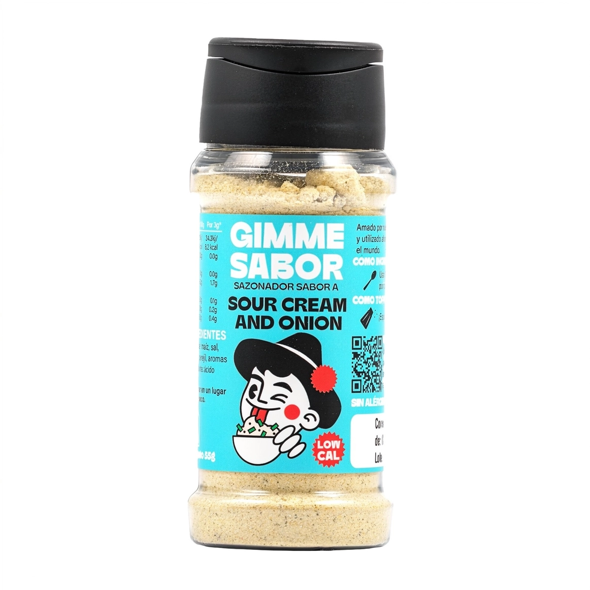 Gimme Sabor Würzmischung mit Sour Cream & Onion Geschmack 55g