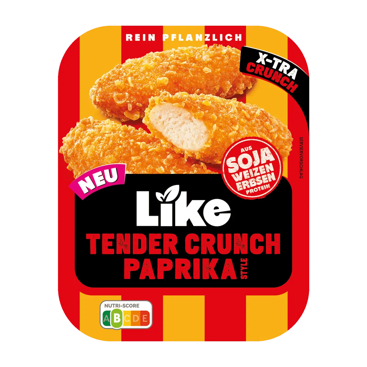 Like Tender Crunch Paprika 180g